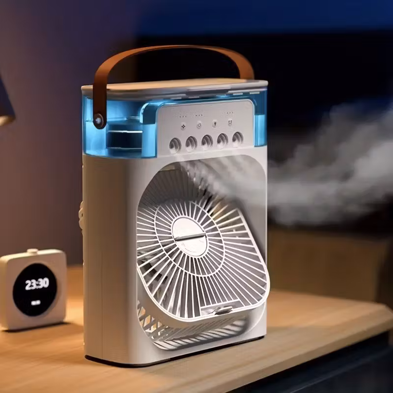Air Cooler Fan With Mist Flow